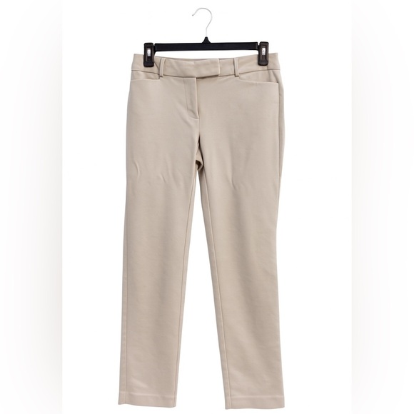 Talbots Women’s 4P Khaki Newport Straight Leg Dress Pants - Picture 1 of 2